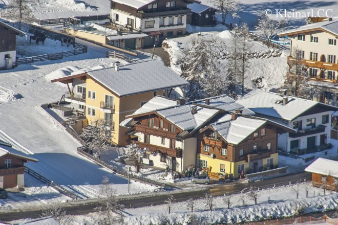 Foto - Luftaufnahme Appartementhaus Winter